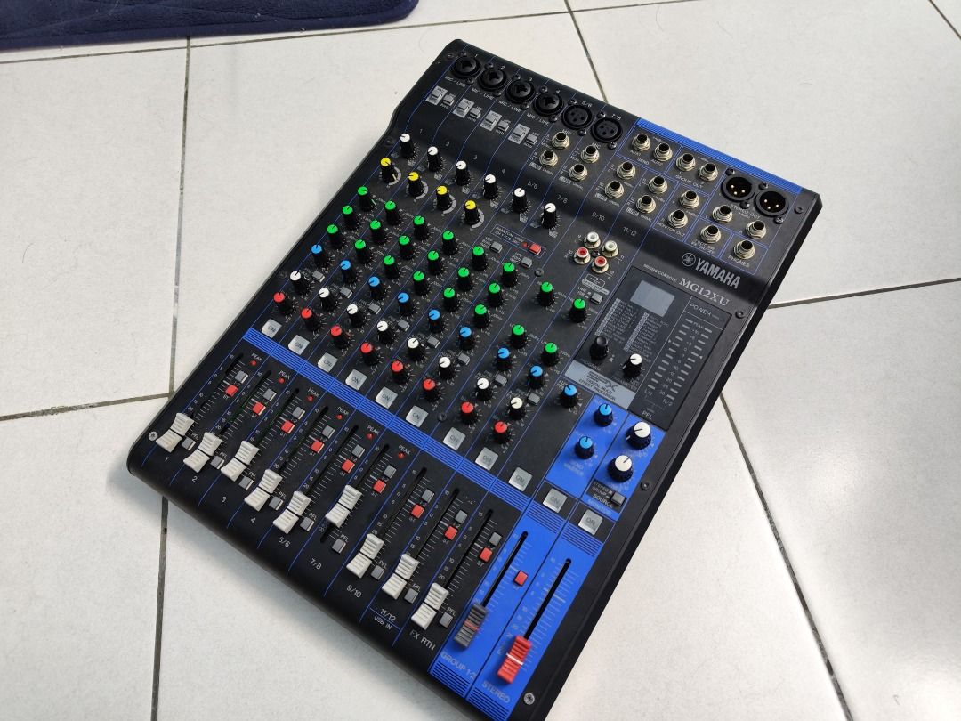 Yamaha MG12XU 12 Channel Audio Mixer, Audio, Other Audio Equipment on
