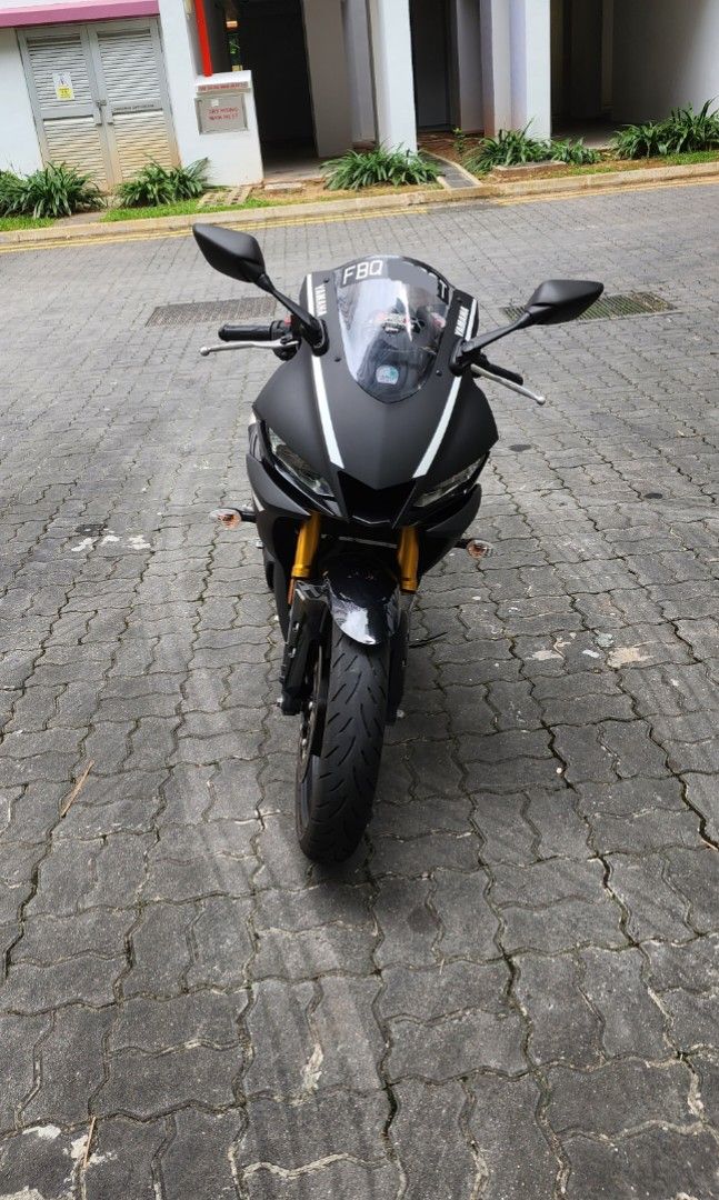 yamaha r3 matte black