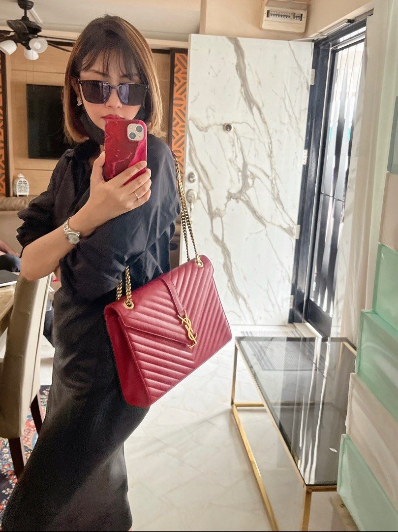 Ysl large envelope sales bag