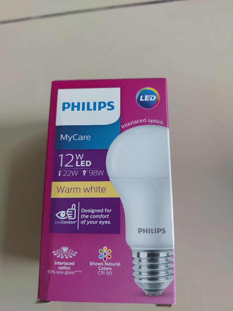 Philips mycare deals led bulb 12w