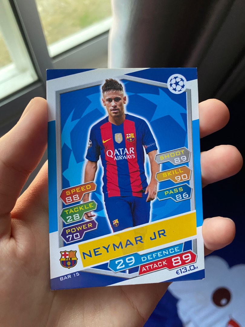 Neymar Jr. 2016 Leaf EXCLUSIVE LEGEND Card in MINT Condition! Shipped in  Ultra Pro Top Loader to Protect It! Awesome Tough to Find Card of FC  Barcelona Superstar LEGEND! at 's Sports