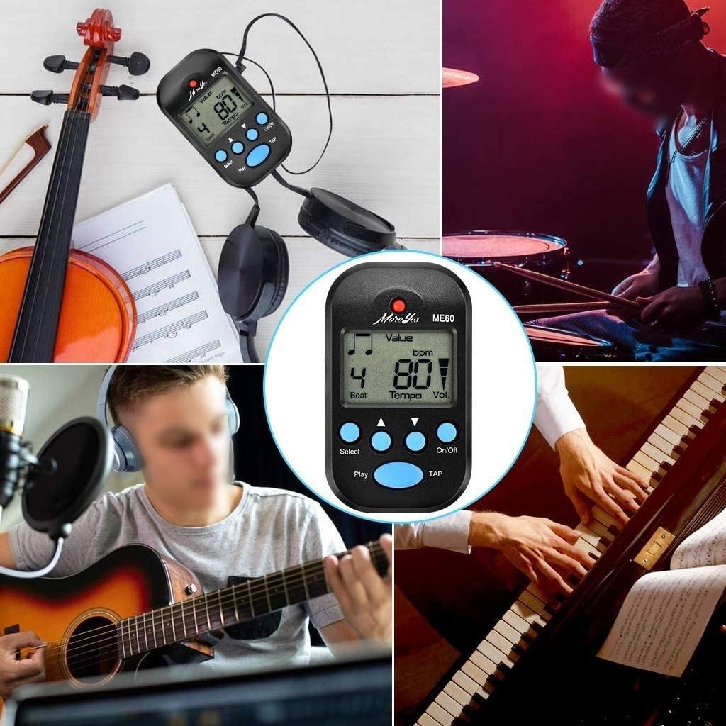 (2023 SALE) MOREYES Mini Metronome Digital with Loudspeaker