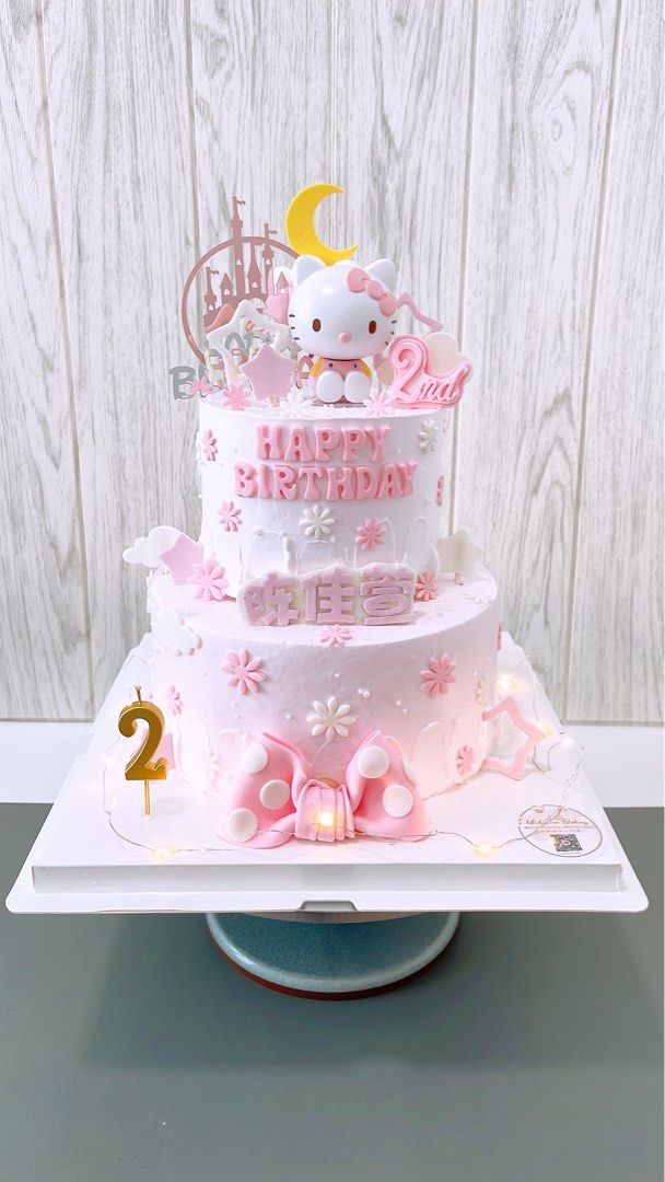 Hello Kitty and Friends Birthday Cake