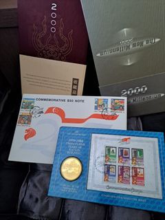 $50 Singapore commemorative note come with FDC.