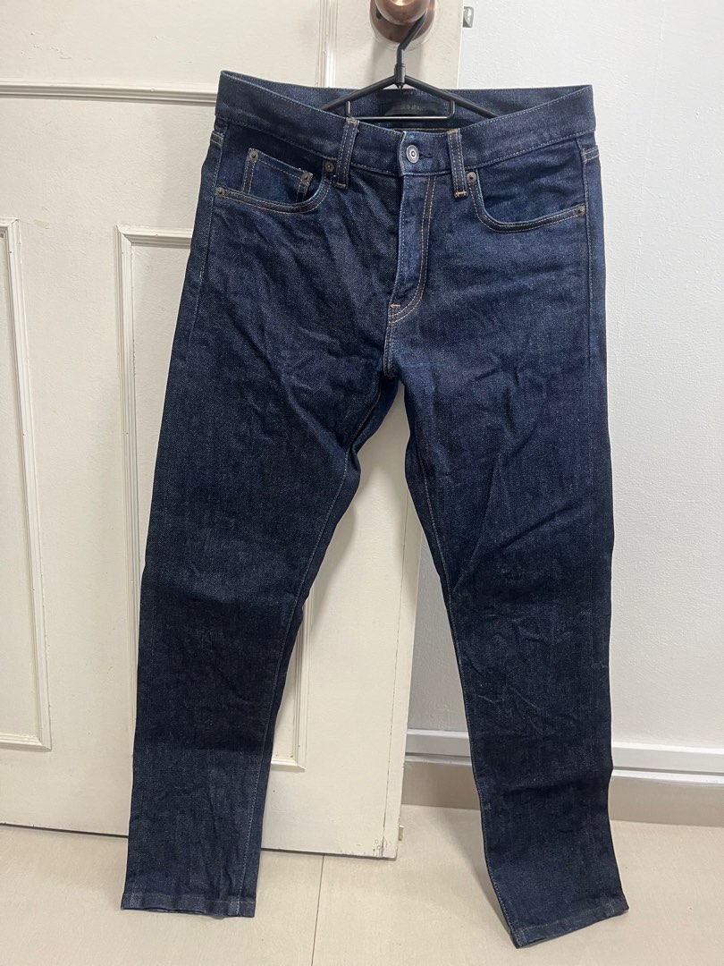 Uniqlo Slim Fit Selvedge (9 Months, 1 Wash, 3 Soaks) - Fade of the Day