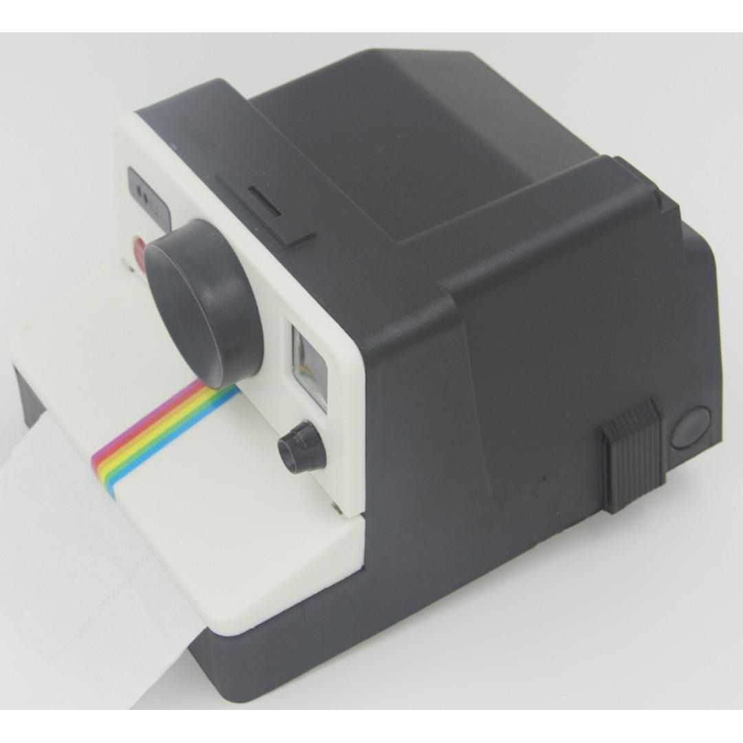 80s Retro Vintage Toilet Roll Polaroid Camera Toilet Roll Holder