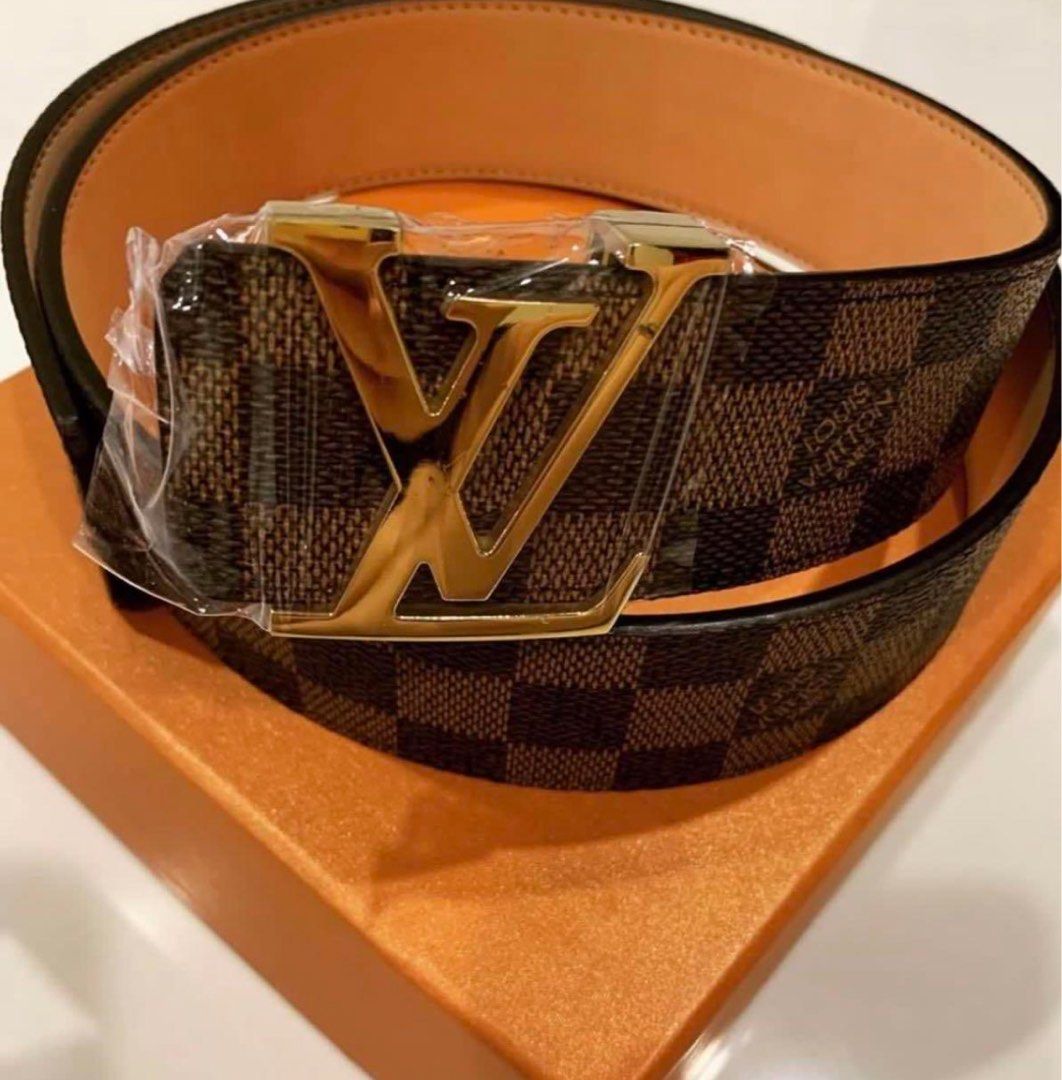 Louis Vuitton Damier Ebene Belt, Men's Fashion, Watches & Accessories, Belts  on Carousell