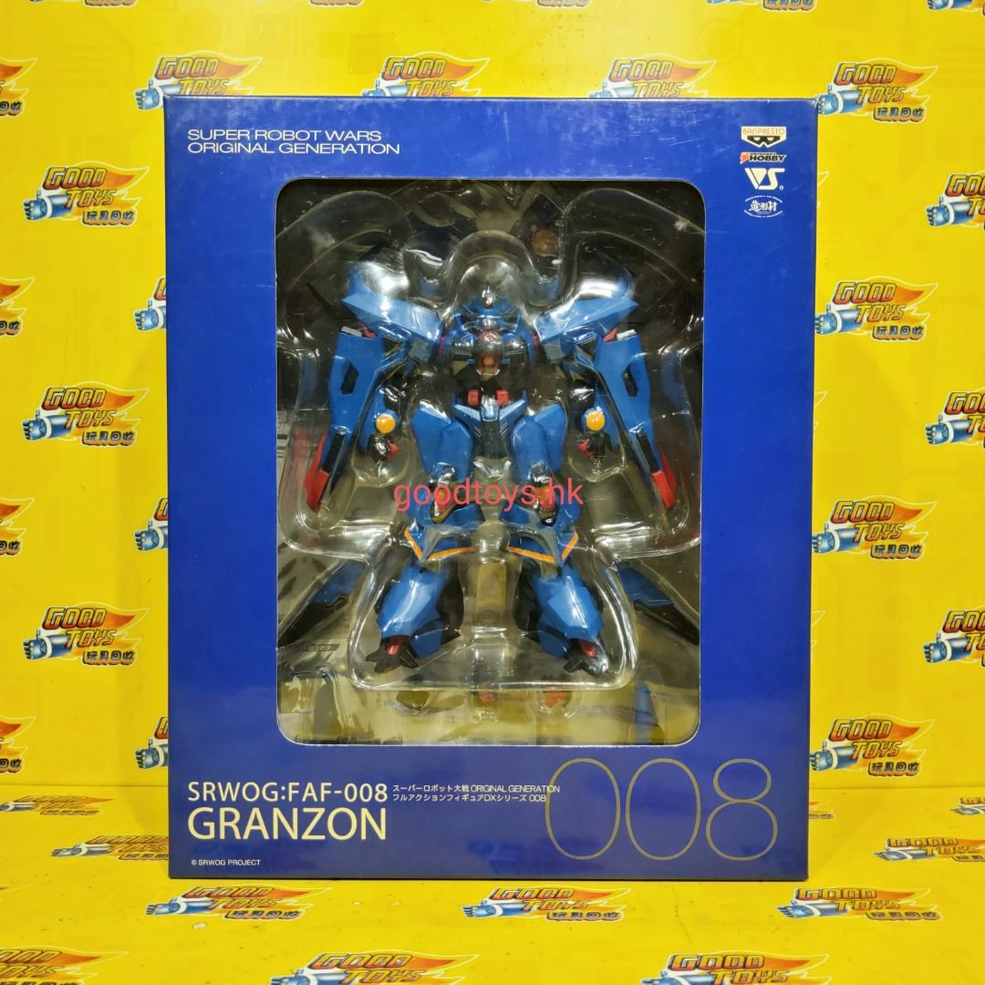 中古已開封BANDAI VOLKS SRW OG FULL ACTION FIGURE GRANZON 超級機械