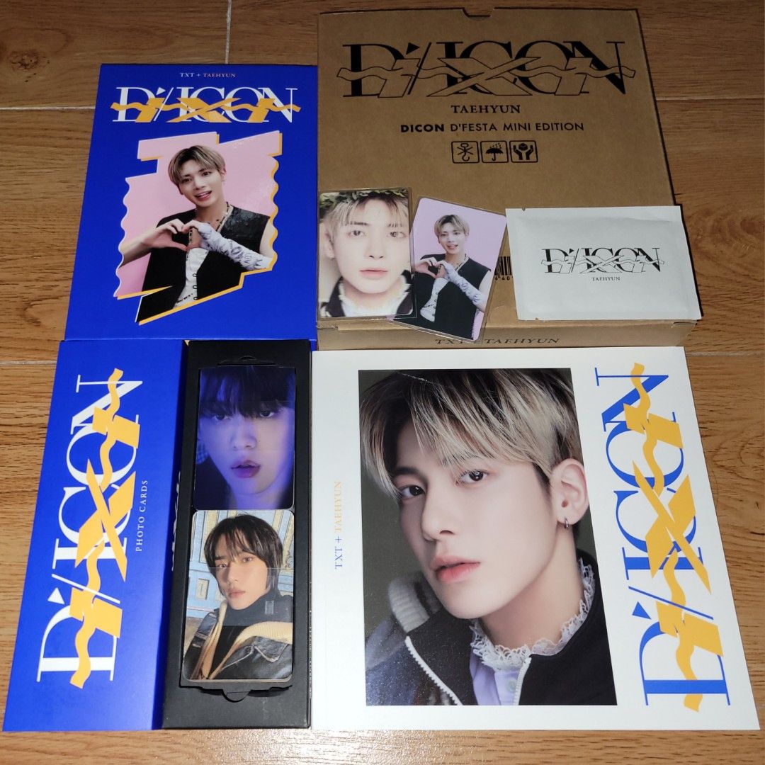 DICON D&#39;FESTA TXT TAEHYUN version　新品未開封 DICON D'FESTA MINI EDITION TXT TAEHYUN《全額内金