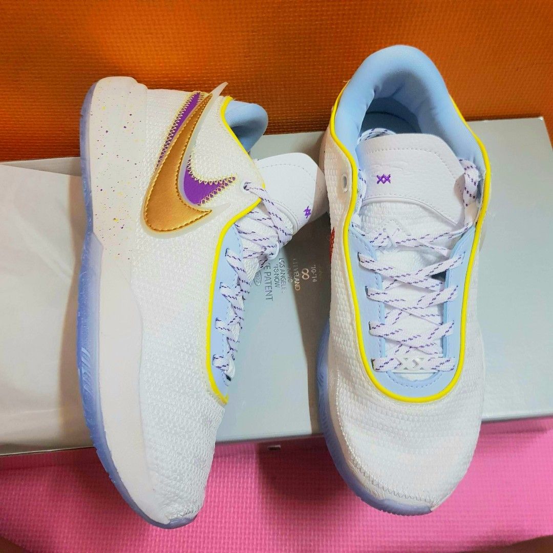 lebron 16 white and gold