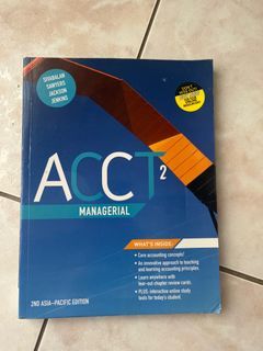 ACCT2 Managerial