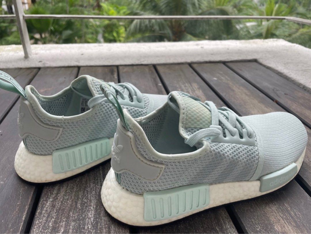 Adidas NMD R1 Ice Mint Women s Fashion Footwear Sneakers on Carousell