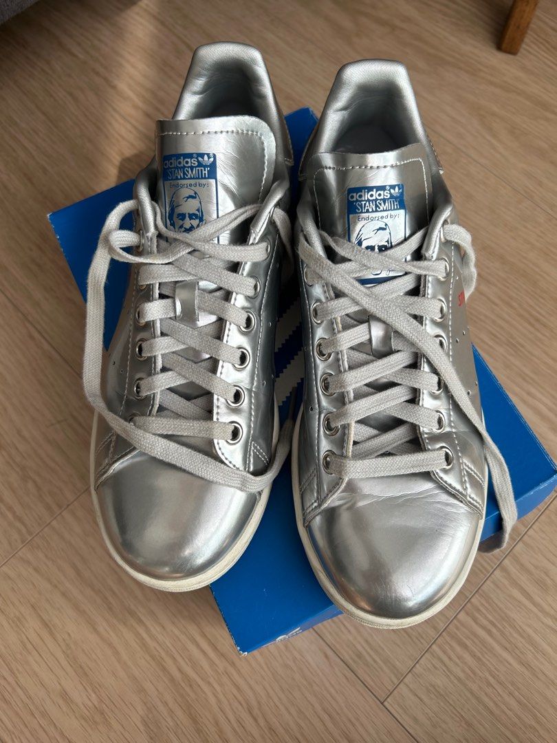Adidas originals silver clearance metallic