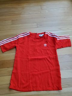 Adidas Red Blouse