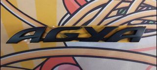 Agya emblem for Toyota Wigo