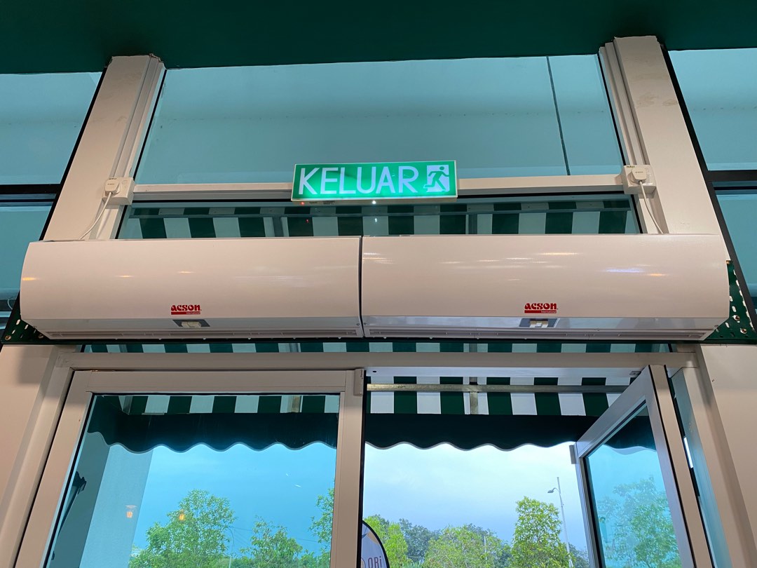 Air Curtain, Furniture & Home Living, Home Decor, Curtains & Blinds on