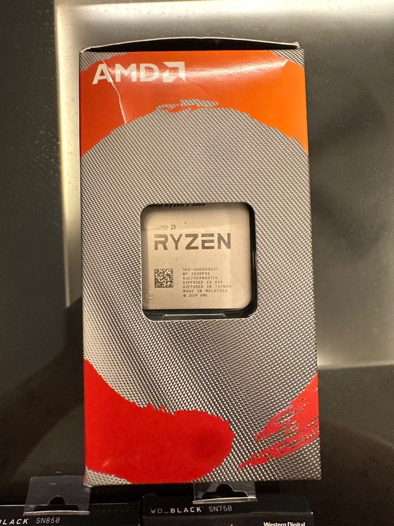 AMD Ryzen 5 3600, Computers & Tech, Parts & Accessories, Computer Parts ...