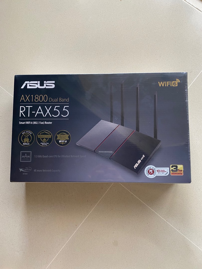 Asus wifi 6 router, Mobile Phones & Gadgets, Other Gadgets on Carousell