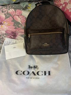 Authentic Coach Medium Signature Backpack