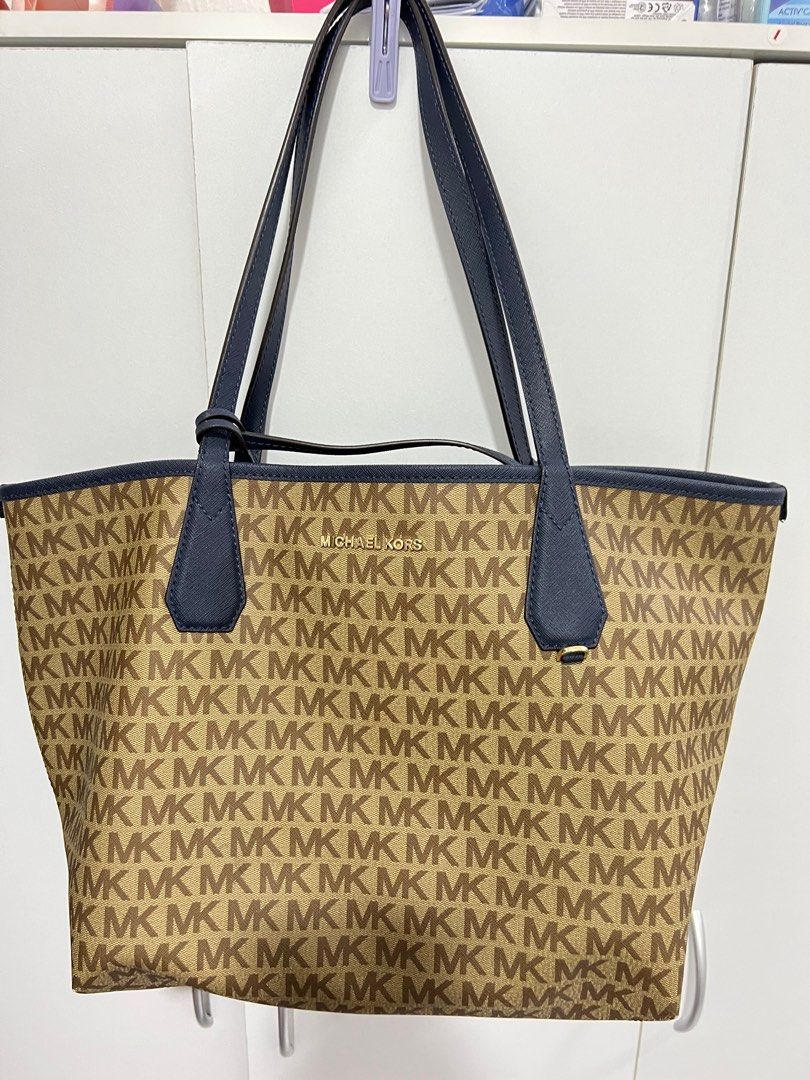 Mk reversible online tote bag