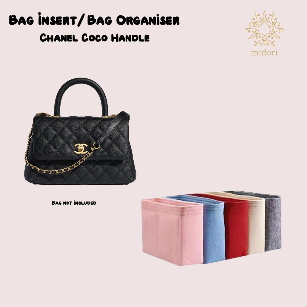 Bag Organiser Bag Insert for Chanel Coco Handle, Luxury, Bags & Wallets on  Carousell