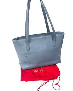 Bally Totebag Leather sierra blue color’s