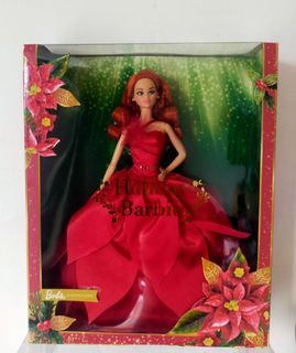 Barbie Signature 2022 Holiday Barbie With Red Hair doll