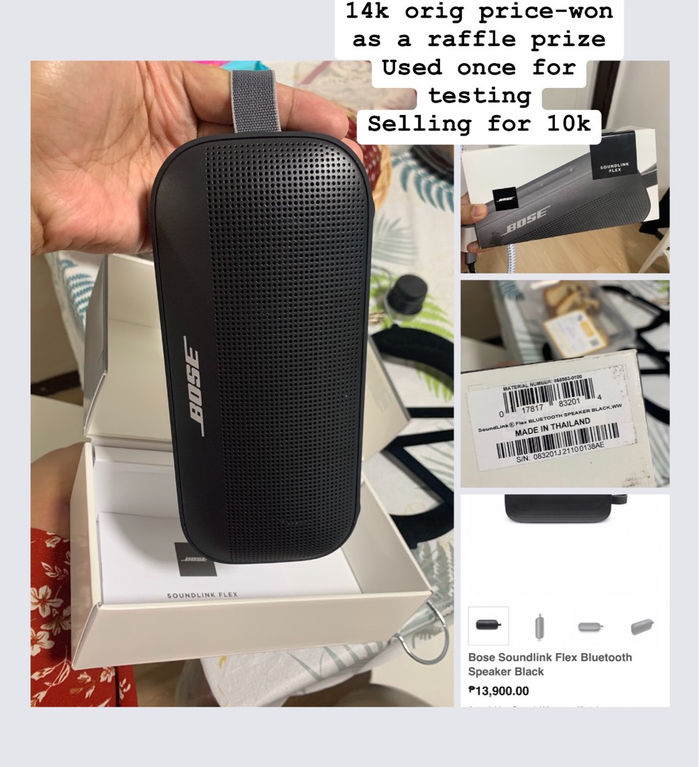 Bose Soundlink Flex Bluetooth Speaker, Audio, Soundbars, Speakers