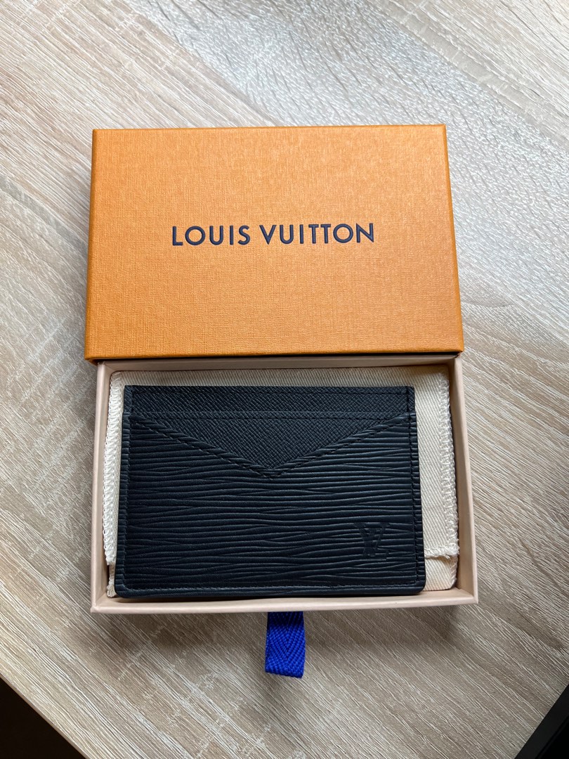 Louis Vuitton EPI Neo Card Holder, Black, * Inventory Confirmation Required
