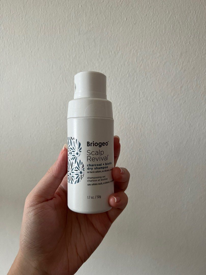 Briogeo Scalp Revival Charcoal and Biotin Dry Shampoo, Beauty