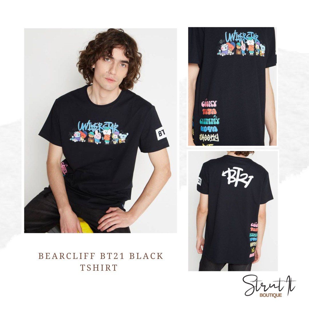 BT21 Black T Shirt