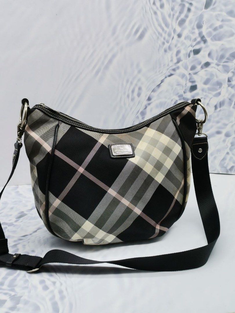 BURBERRY SIGNATURE CROSSBODY BAG, Luxury, Bags & Wallets on Carousell