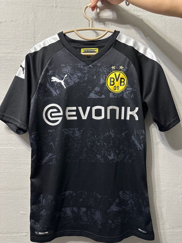 BVB Borussia Dortmund Evonik Football Jersey, Men's Fashion, Tops