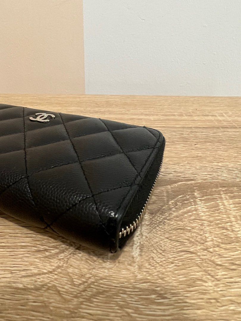 Chanel medium zip wallet, Luxury, Bags & Wallets on Carousell