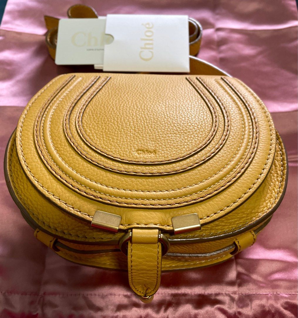 Chloe marcie small saddle on sale bag