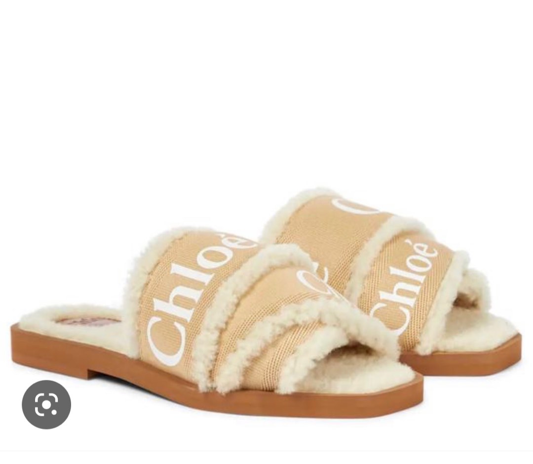 Chloe fur clearance sandals