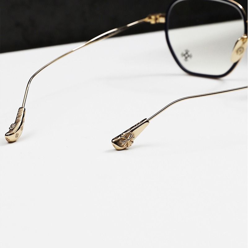 『CHROME BONE PRONE I』 CHROME HEARTS BONE PRONE I #PCK/GP , SIZE: 48-21-150, 男裝