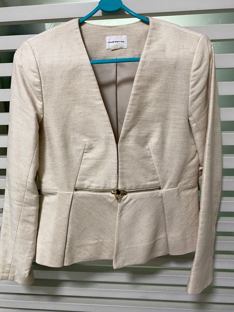 Champagne outlet color blazer