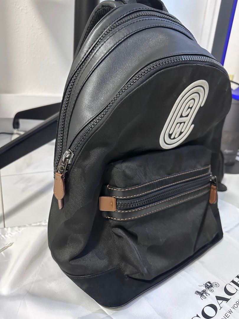 Coach Academy backpack, Men's Fashion, Bags, Backpacks on Carousell