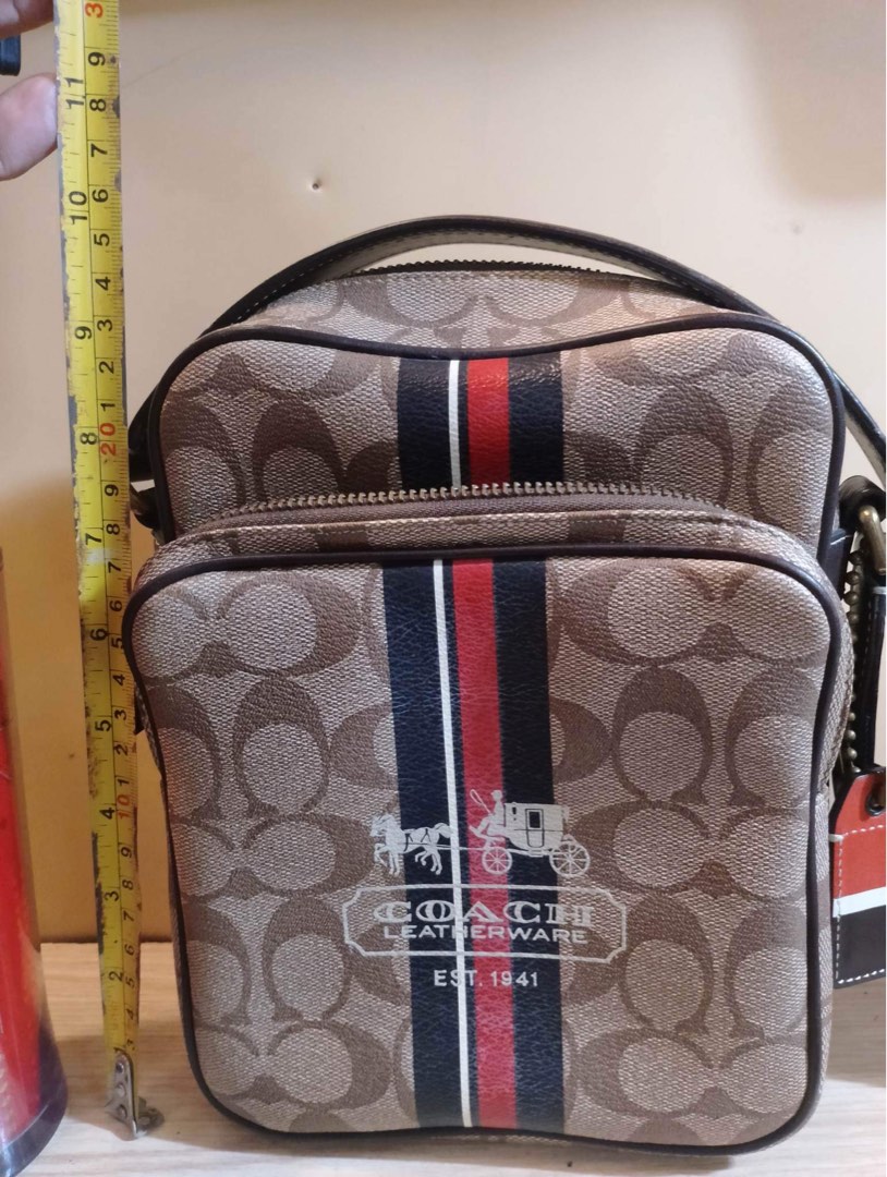 COACH LEATHERWARE SLING BAG FOR MEN, Men's Fashion, Bags, Sling Bags on