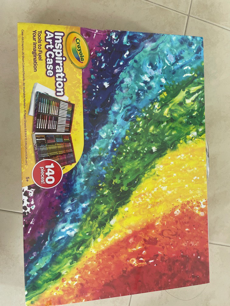 Crayola Inspiration Art Case, Multicolor,140 Piece Assortment