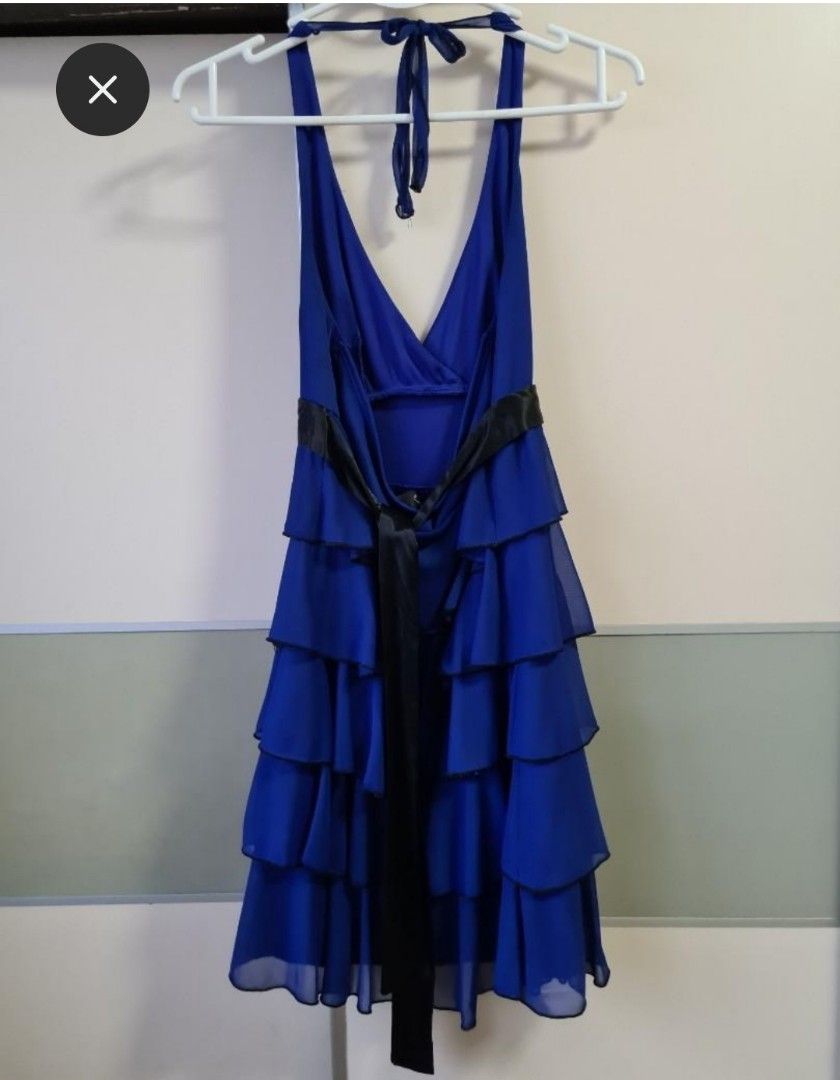 Cupcake Halter dress Speechless USA label in size S Royal blue, Women's  Fashion, Dresses & Sets, Dresses on Carousell