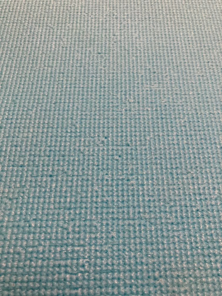 DAISO 藍色瑜珈墊 Blue yoga mat, 體育器材, 健身用品, 運動墊在旋轉拍賣