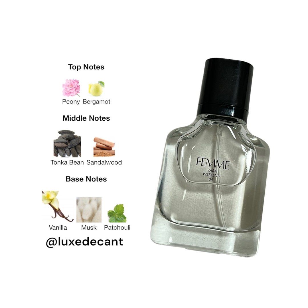 DECANT Zara Femme Eau de Toilette