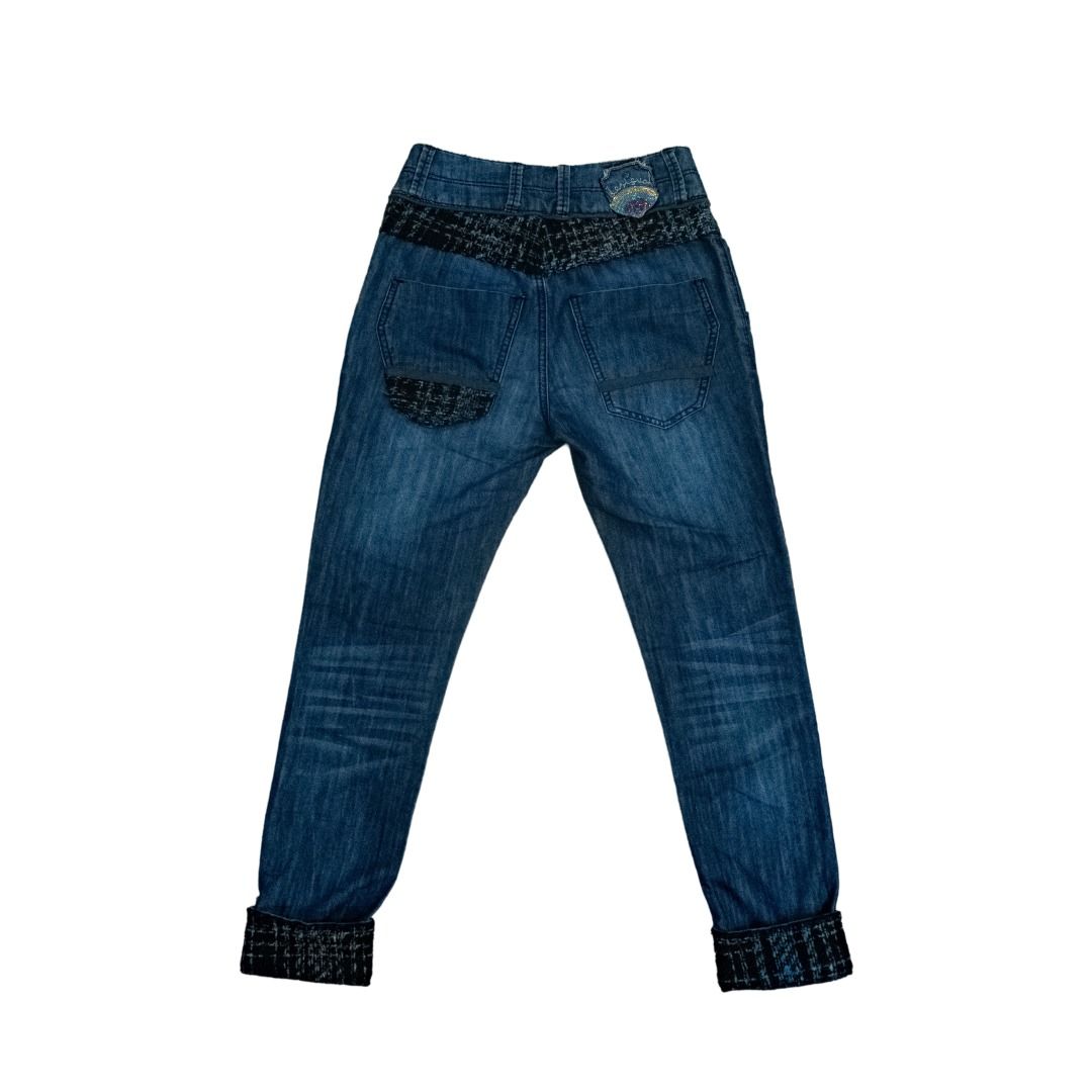 Desigual rainbow jeans shop