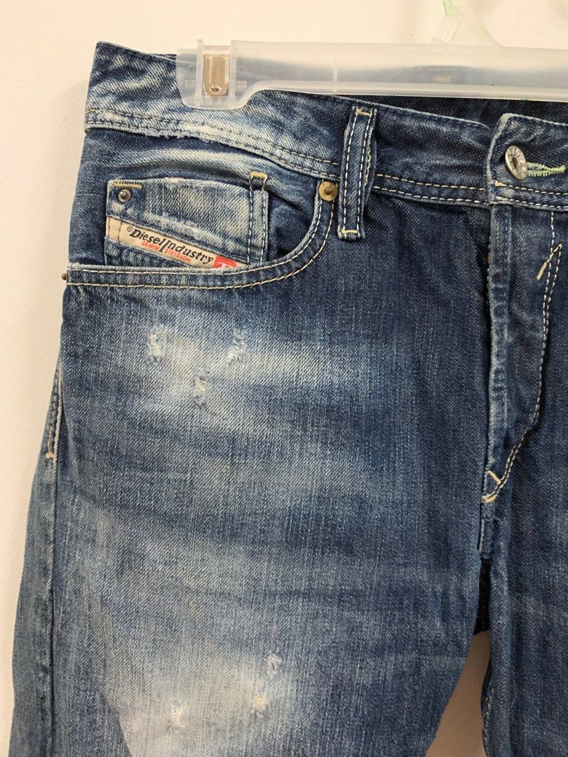 Diesel industry, Men's Fashion, Bottoms, Jeans on Carousell