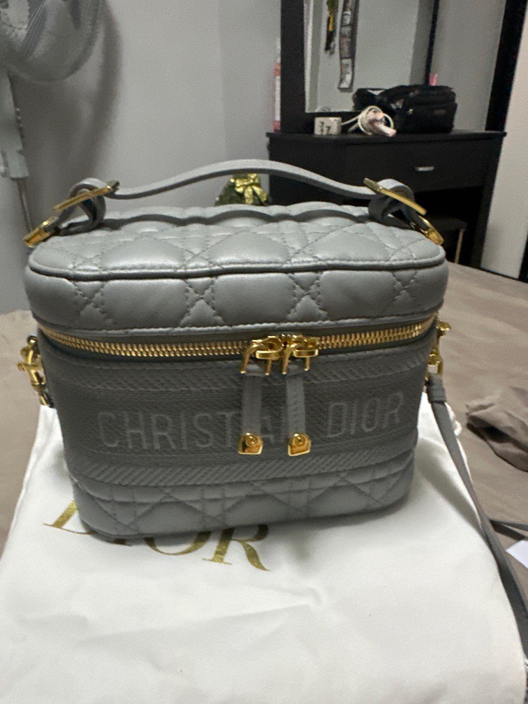 Dior vanity bag, Luxury, Bags & Wallets on Carousell
