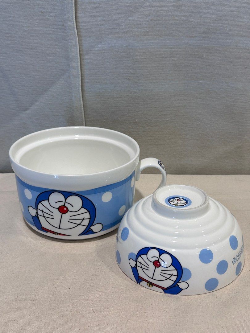 Doraemon Set Bowl, Hobbies & Toys, Collectibles & Memorabilia, Fan
