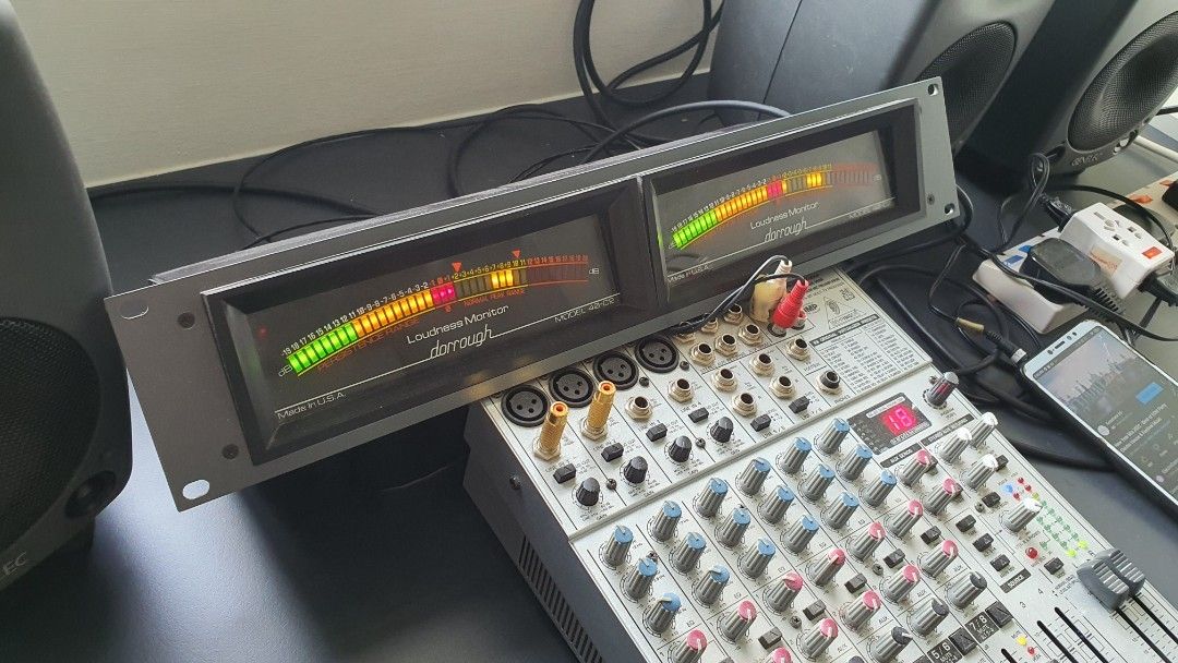 Dorrough 40C2 Analog Loudness Meter with Rackmount, Audio, Other Audio