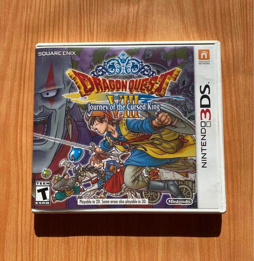 Dragon Quest Viii Journey Of The Cursed King 2ds3ds Video Gaming Video Games Nintendo On